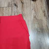 Spodnie damskie kolor czerwony