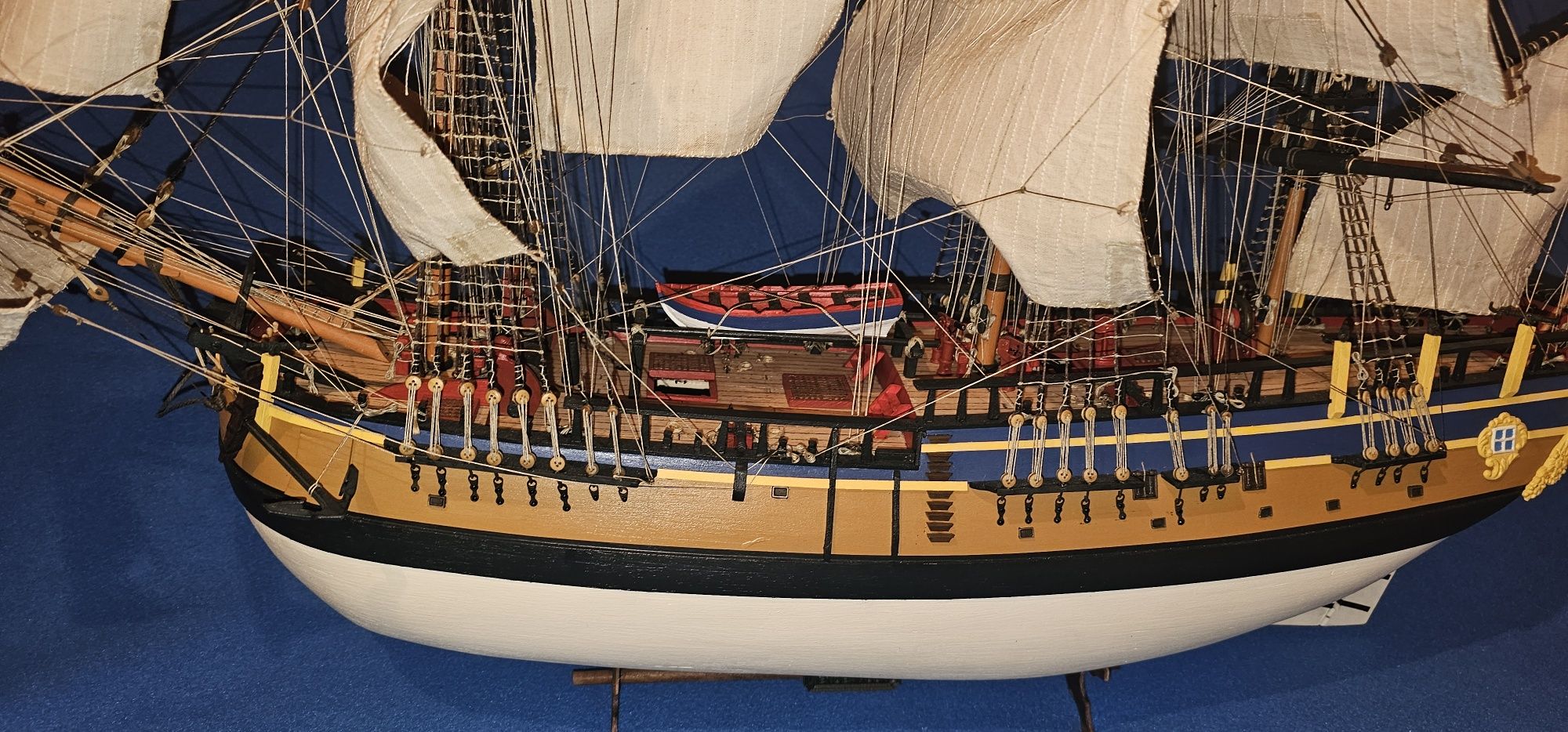 Okręt, statek, model HMS Endeavour.