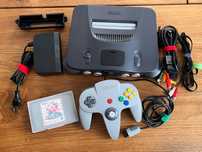 Nintendo 64 NTSC zestaw z padem i Kirby 64
