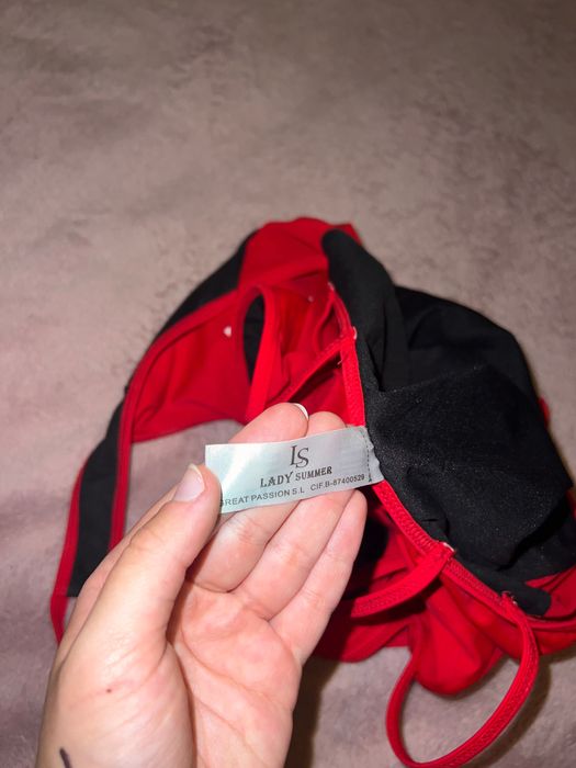 Купальник жіночий червоний Surf