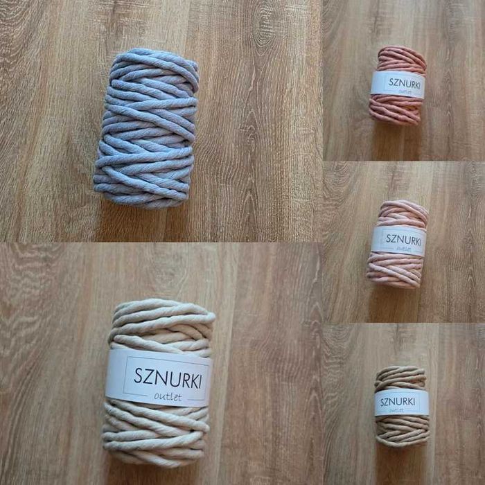 Sznurki skręcane 9mm 30m 5szt Sznurki Outlet