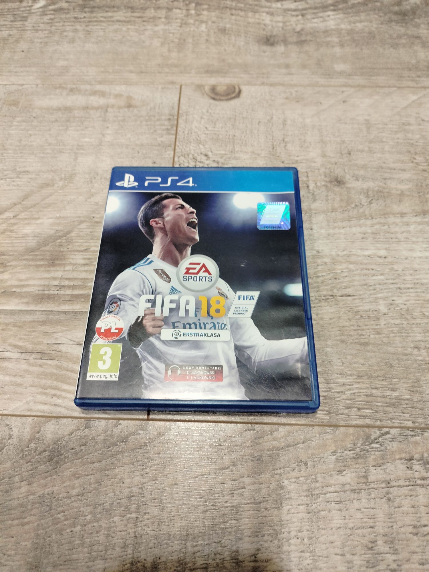 Gra FIFA 18 na ps4