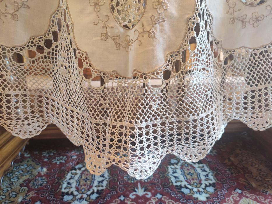 Toalha em algodão. feita a mão