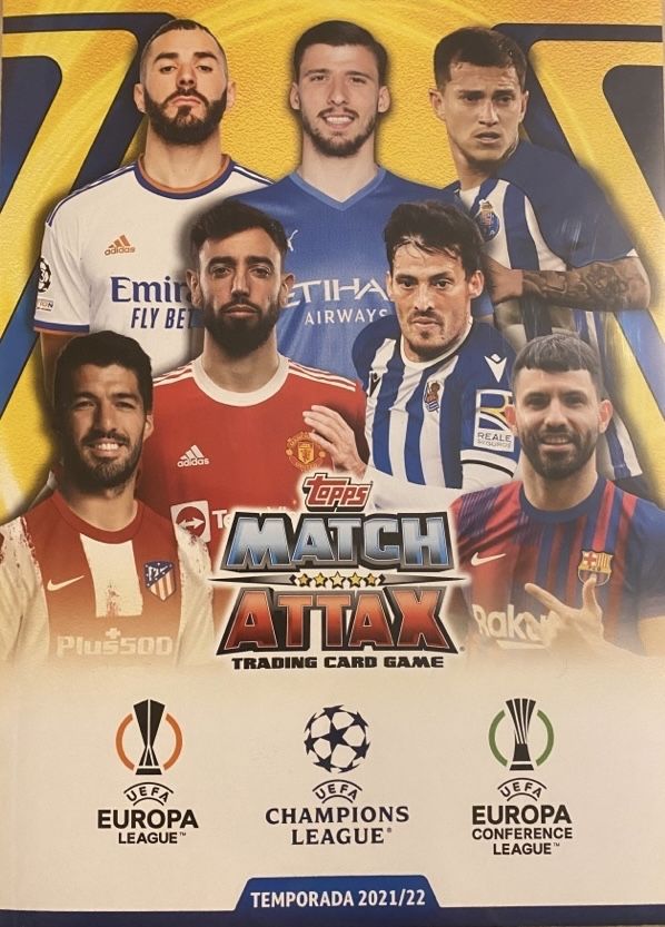 Coleção Match Attax 2021/22 - preco na descrição