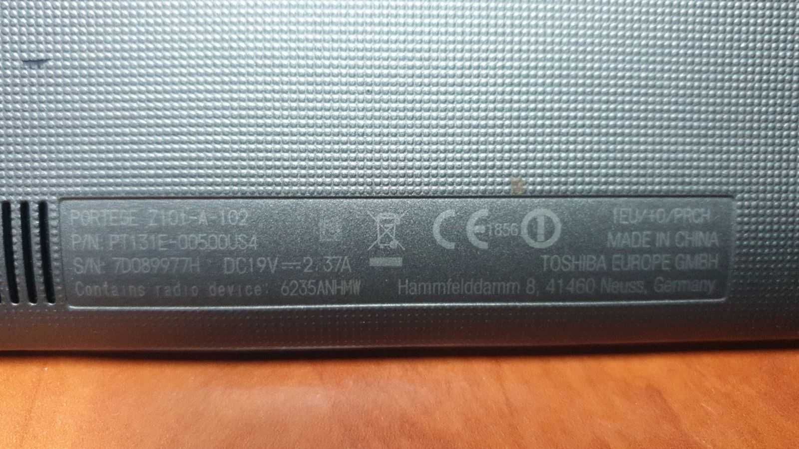 Ноутбук планшет Toshiba 12 дюймов