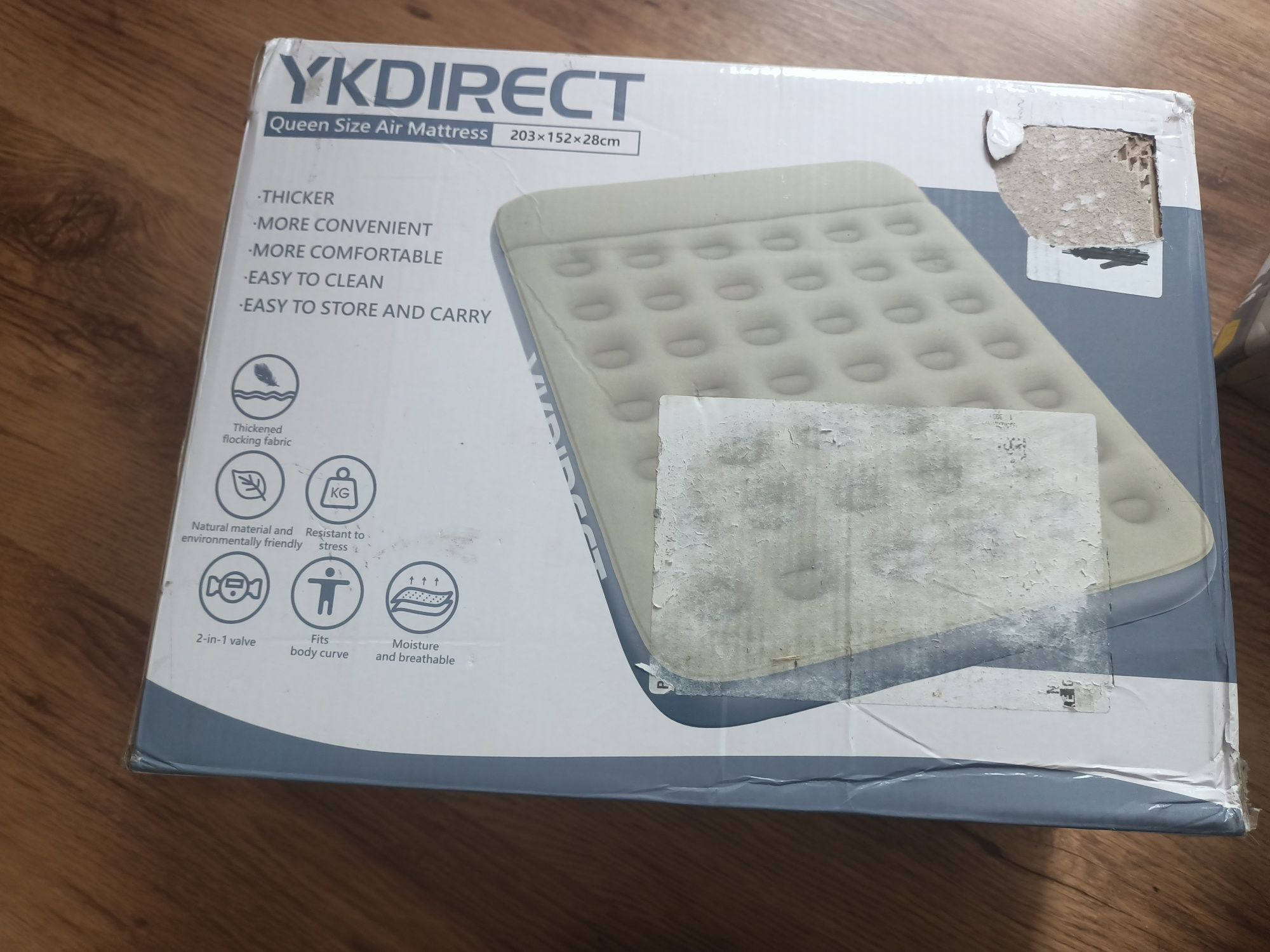 Materac Ykdirect Queen size air mattress