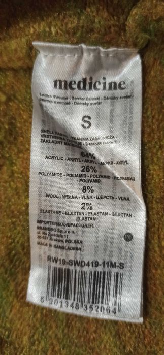 Sweter Medicine w serek