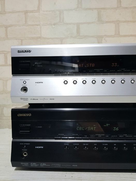 Пульт!5.1AV ресивер Onkyo TX-SR307/308 5x100Вт б/у з Німеччини