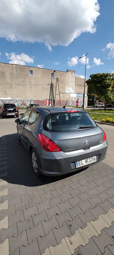 Peugeot 308 I HB rok 2008 1,6 benzyna - Łódź