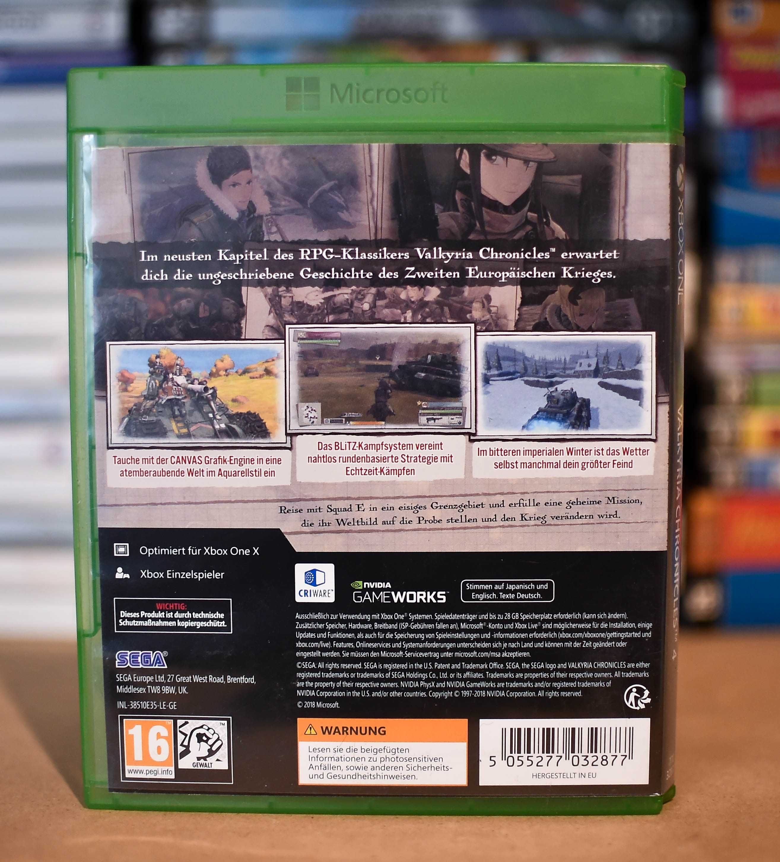 Xbox One # Valkyria 4 Chronicles