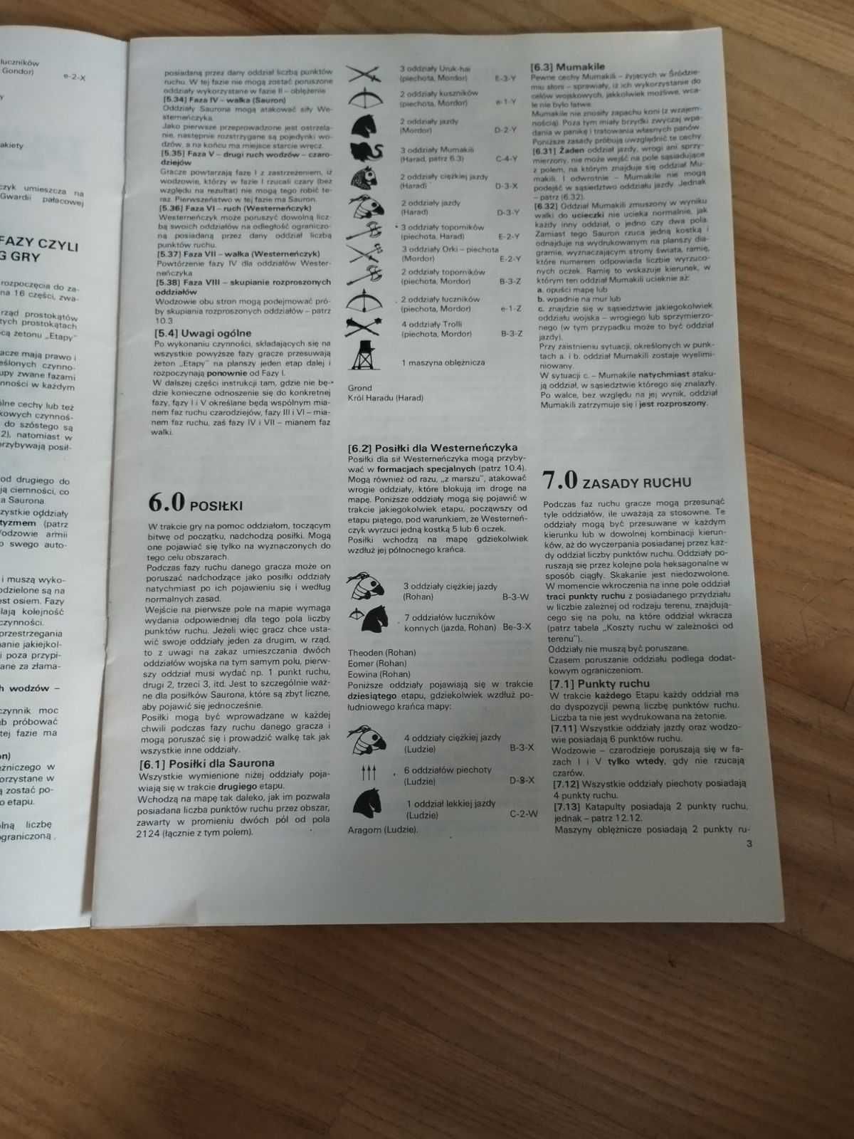 Gra planszowa Bitwa na polach Pelennoru