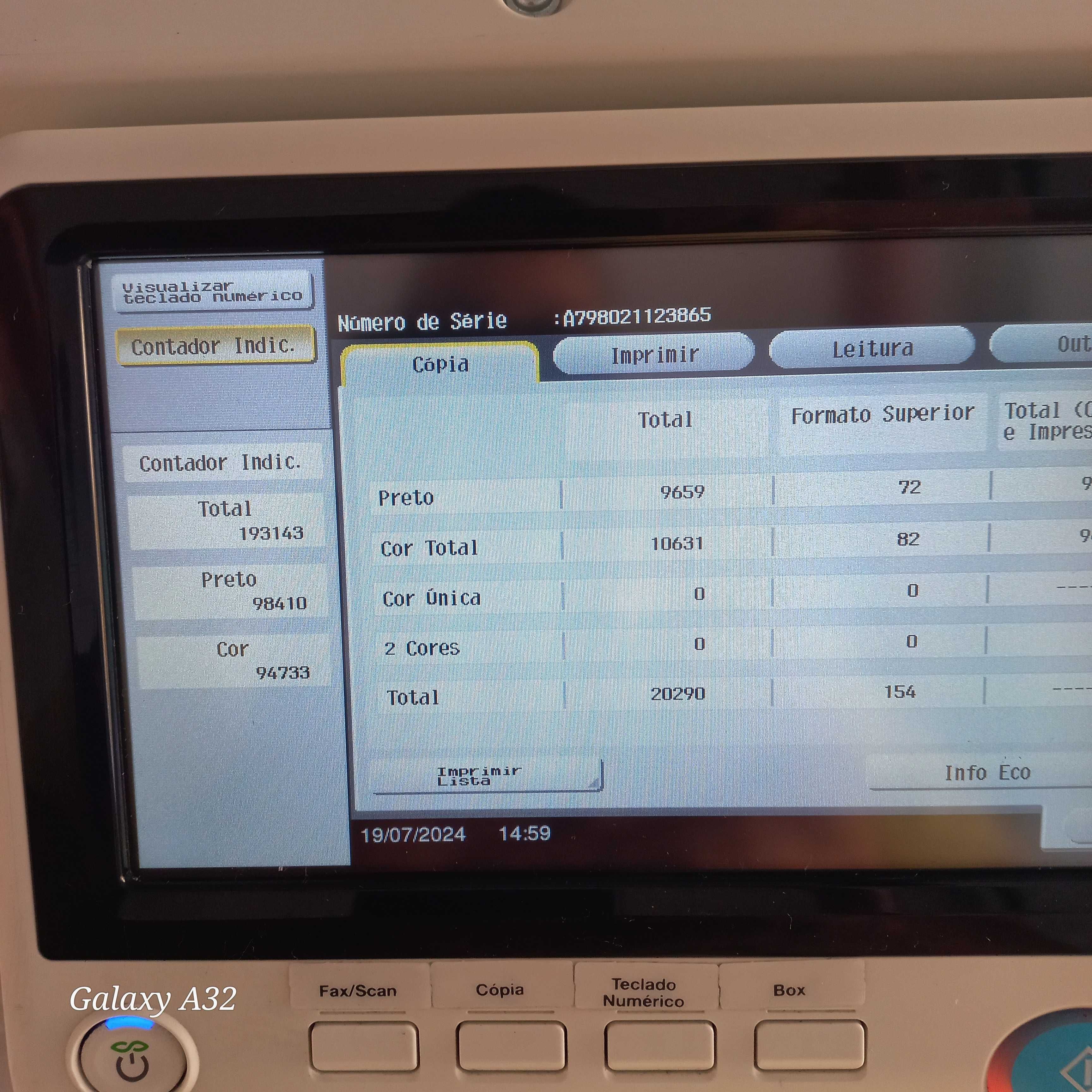 multifunções a cores konica minolta c227