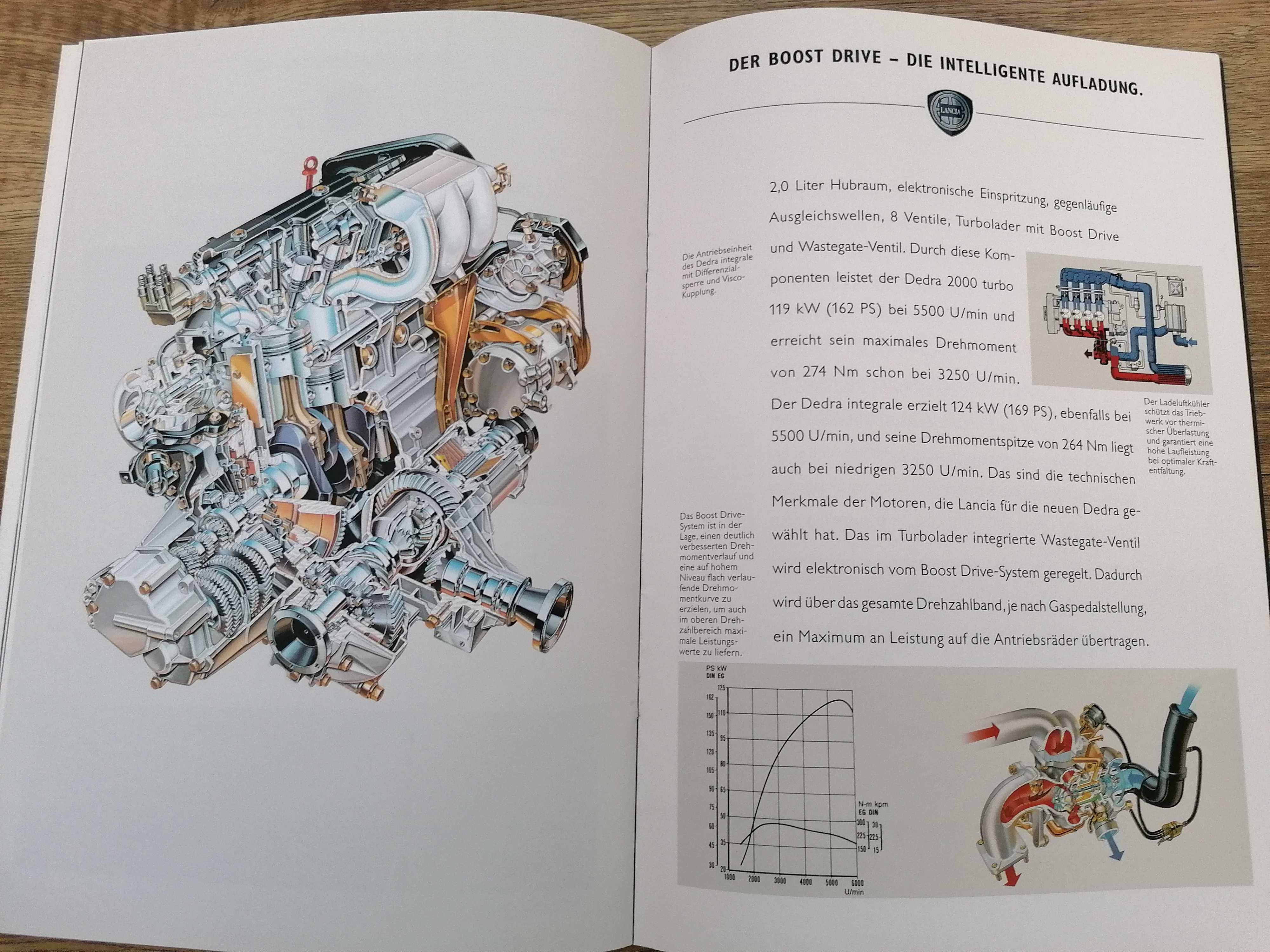 Prospekt Lancia Dedra 2000 Turbo  Integrale