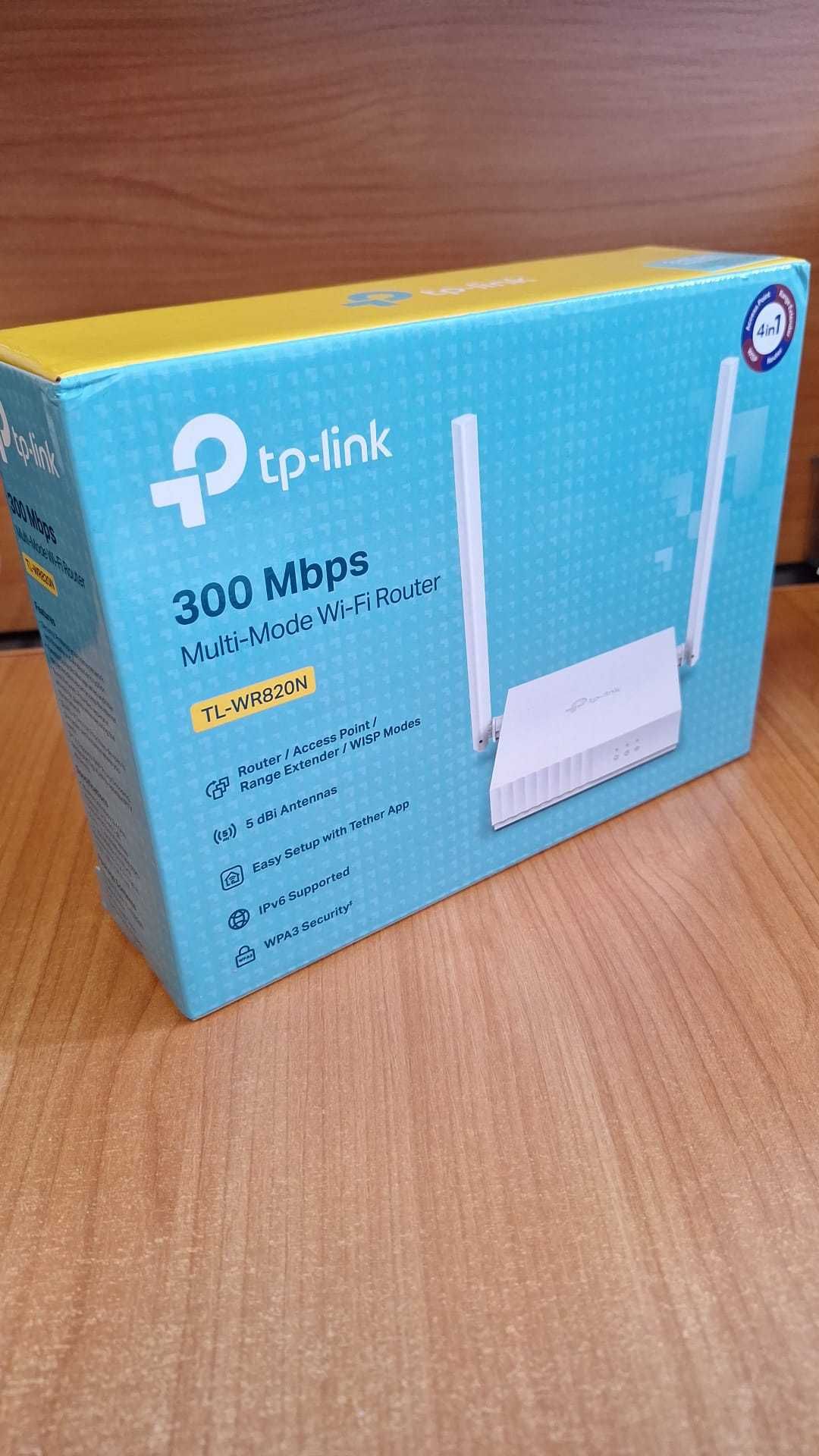Router TP-LINK TL-WR820N 300Mbps Wi-Fi komplet SUPER OKAZJA!