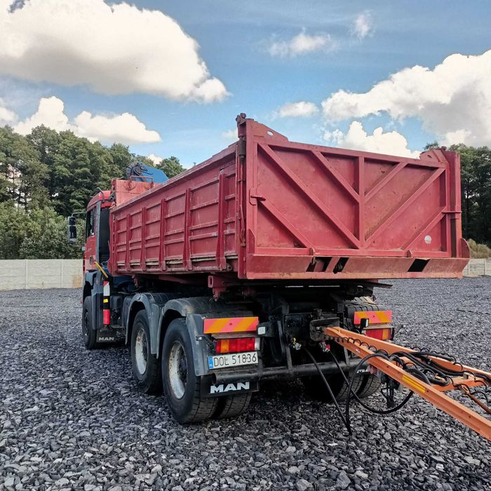 MAN TGS 26.410 6x4 z HDS ,wywrotka