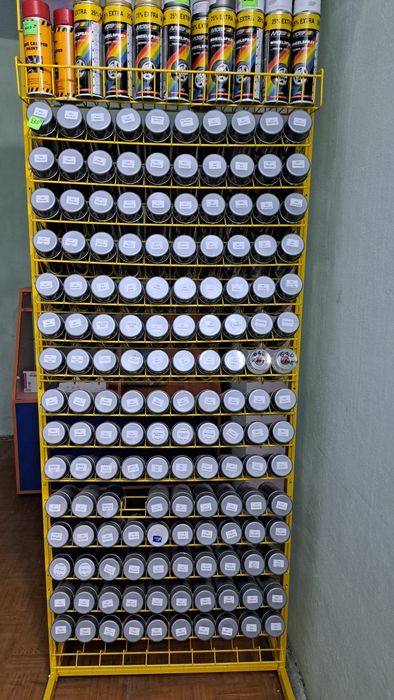 Фарба в балончиках,грунт в балончиках,краска по номеру для любого авто