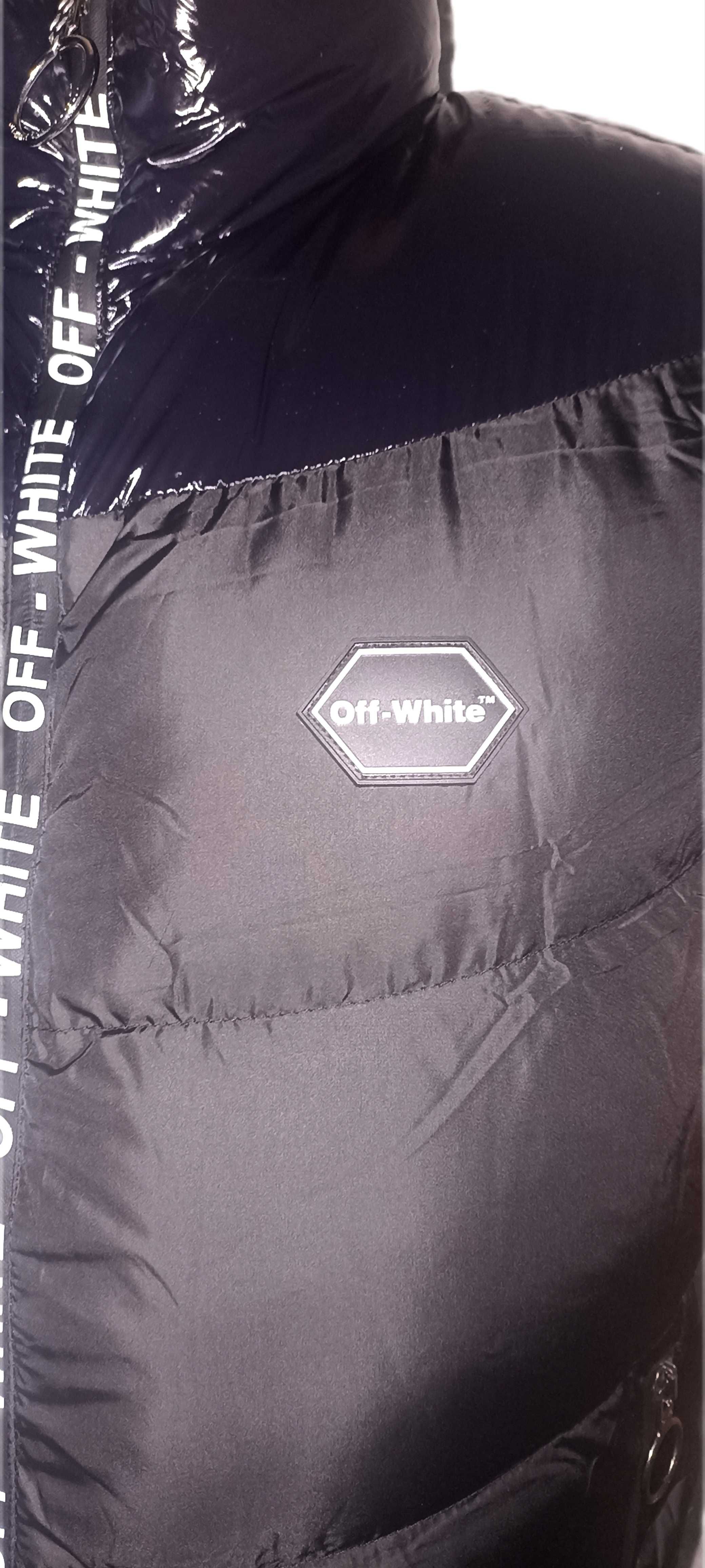 OFF WHITE kamizelka czarna r.XXL,3XL