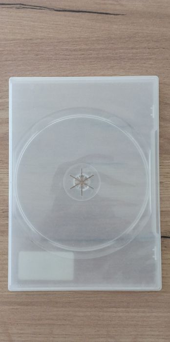 Przeźroczyste opakowanie na płytę DVD