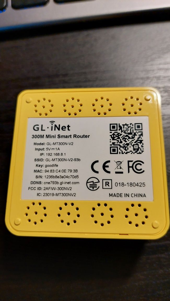 GL.iNet Mini smart router