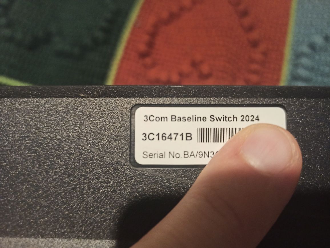 Switch 3Com Baseline 2024.