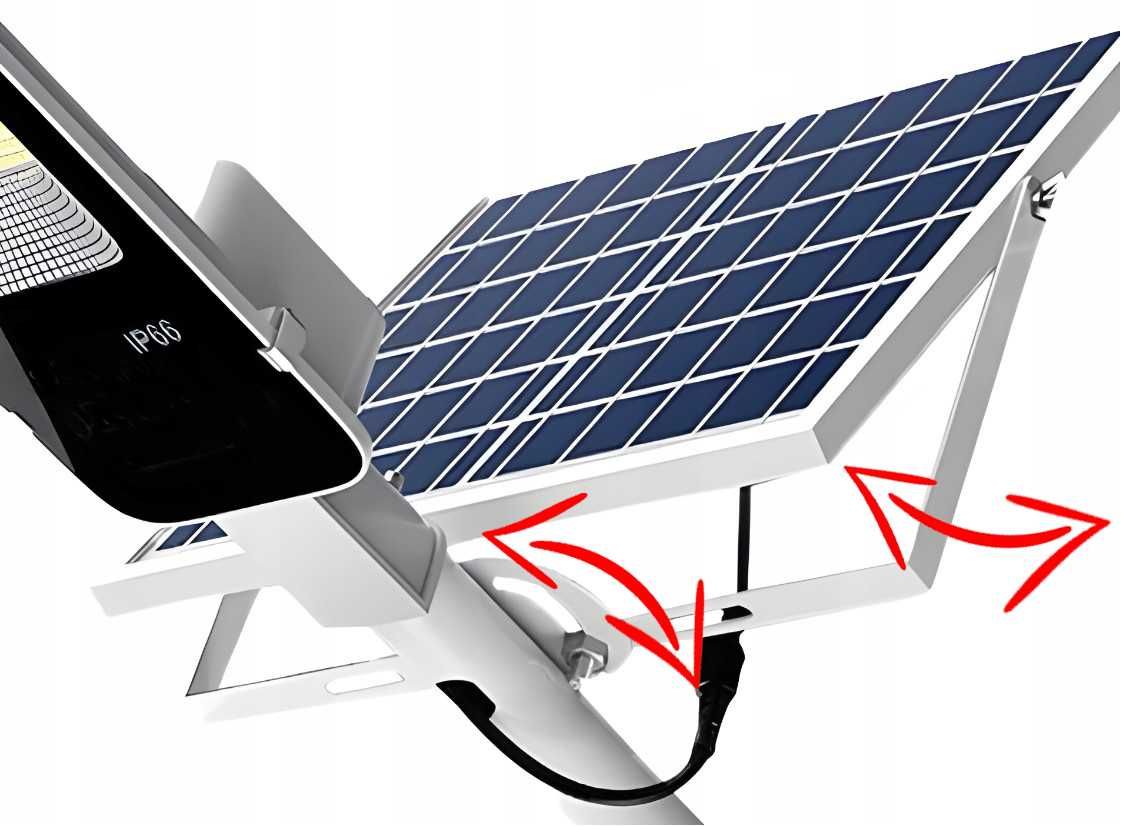 Mocna LAMPA SOLARNA ULICZNA  LEDLIGHT 600W 800W 1000W 1200W 1500W 2000