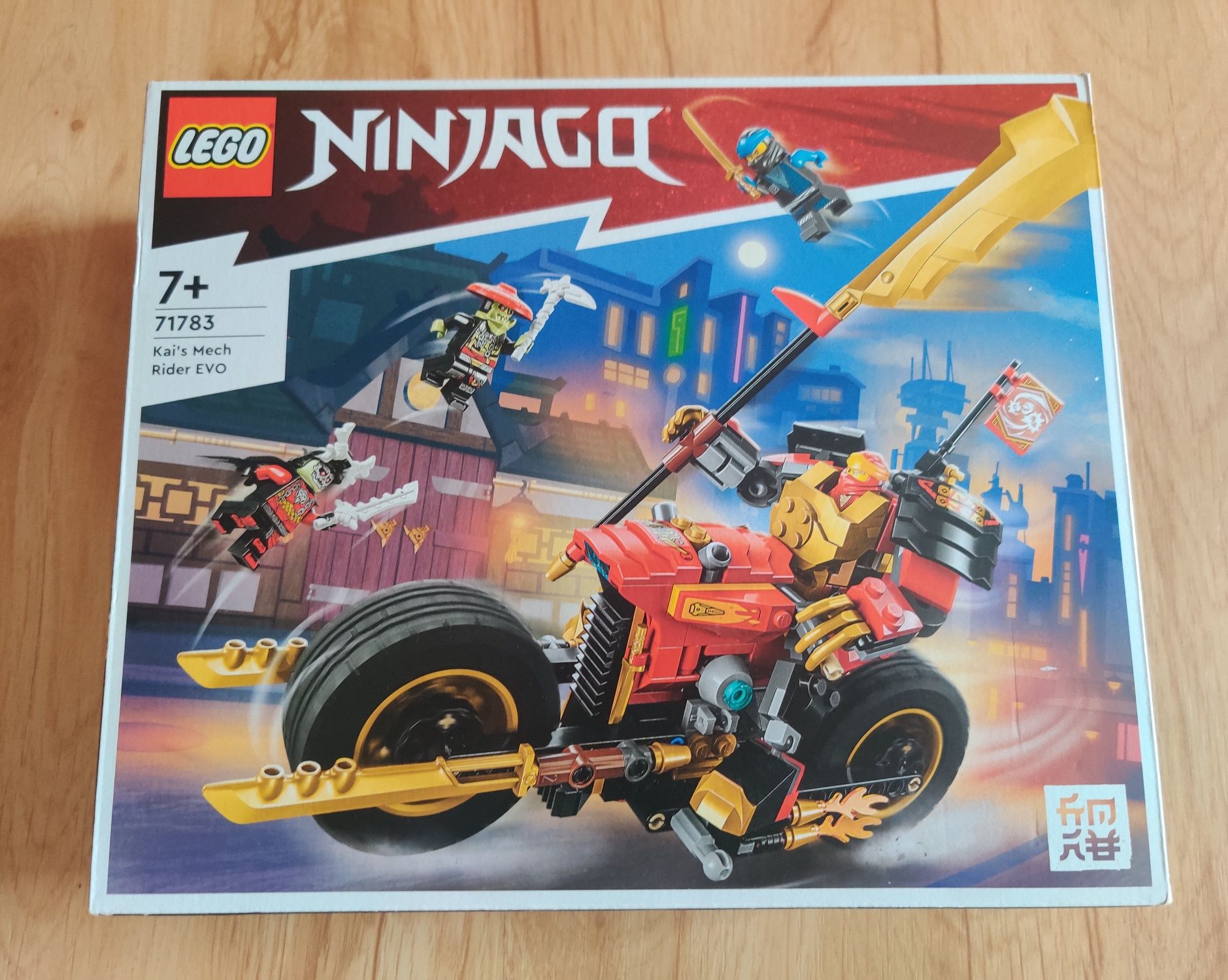 LEGO 71783 NINJAGO Jeździec-Mech Kaia EVO