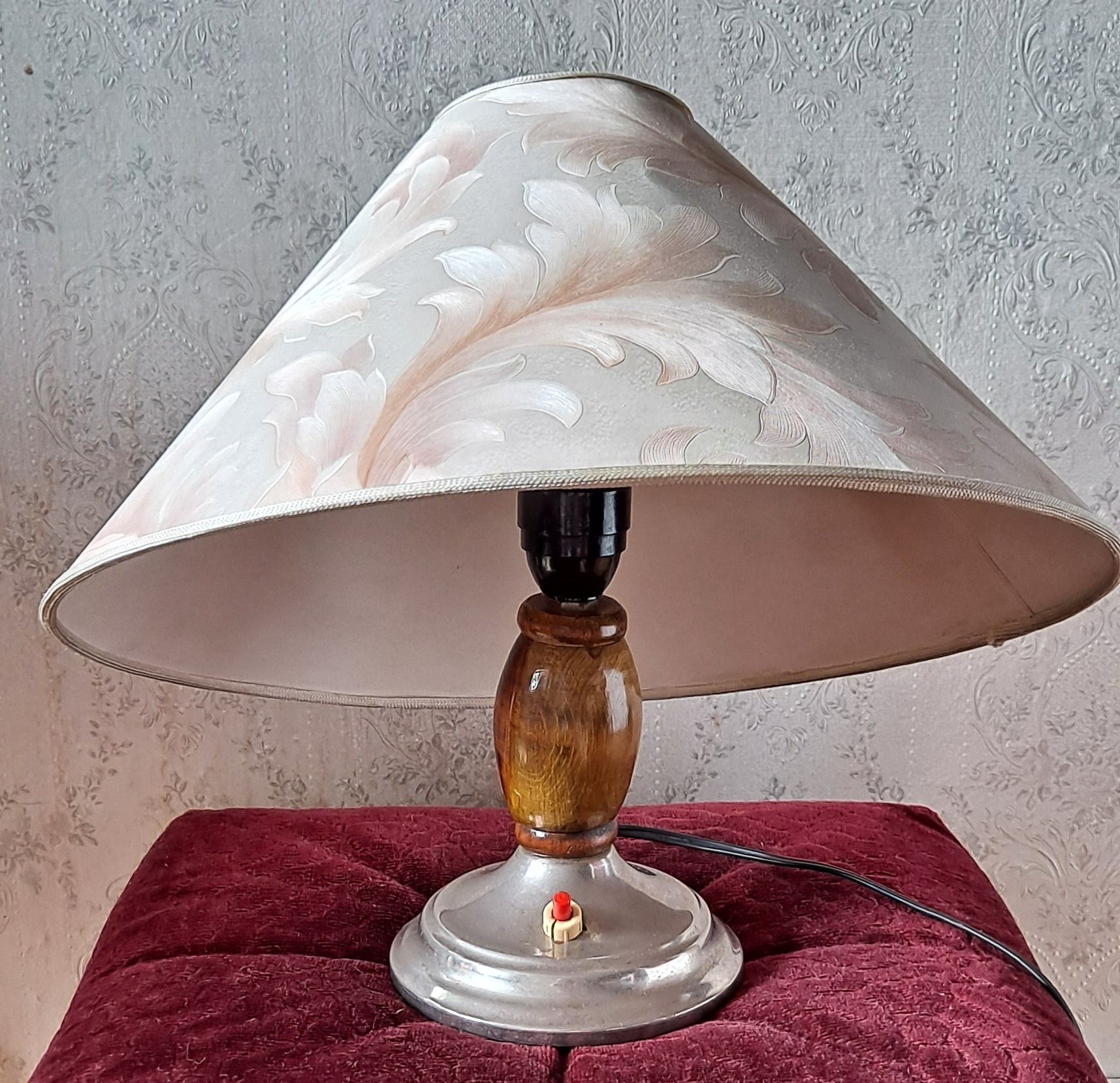 Lampka nocna PRL vintage