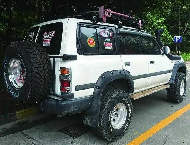 Расширители арок Toyota Land Cruiser 80 (91-97)