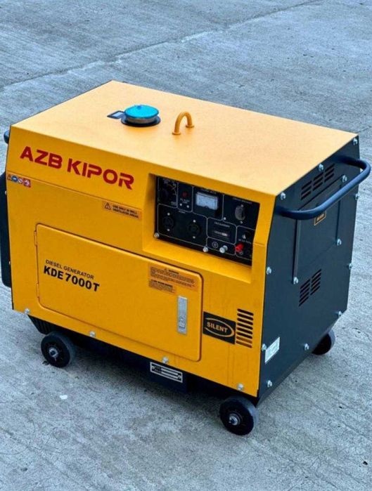 генератор дизельный закрытого типа 5 кВт генератор дизель