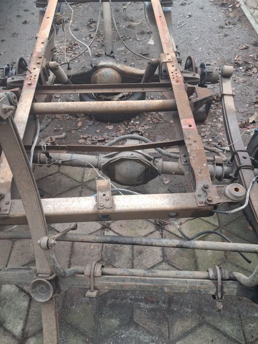 Мост однокатний мерседес т1