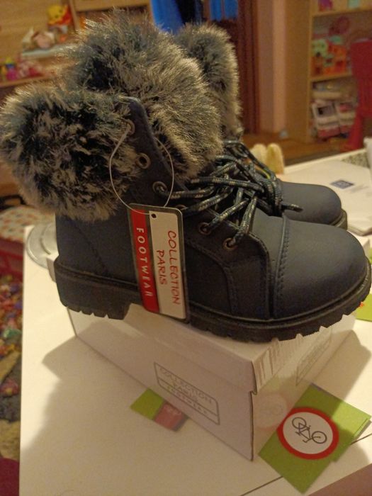 Buty zimowe dla dziewczynki