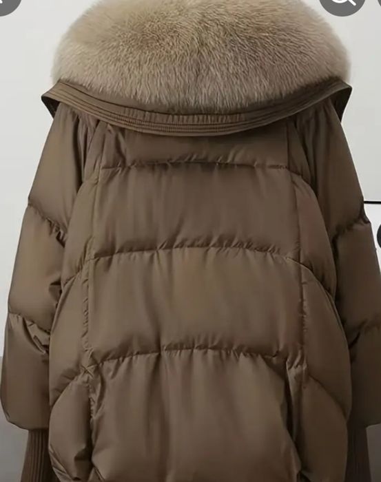 Куртка пуховик зимова жіноча 48 р.