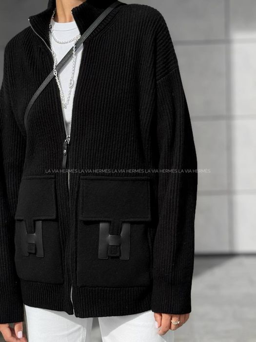 Кофта кардиган Hermes zip