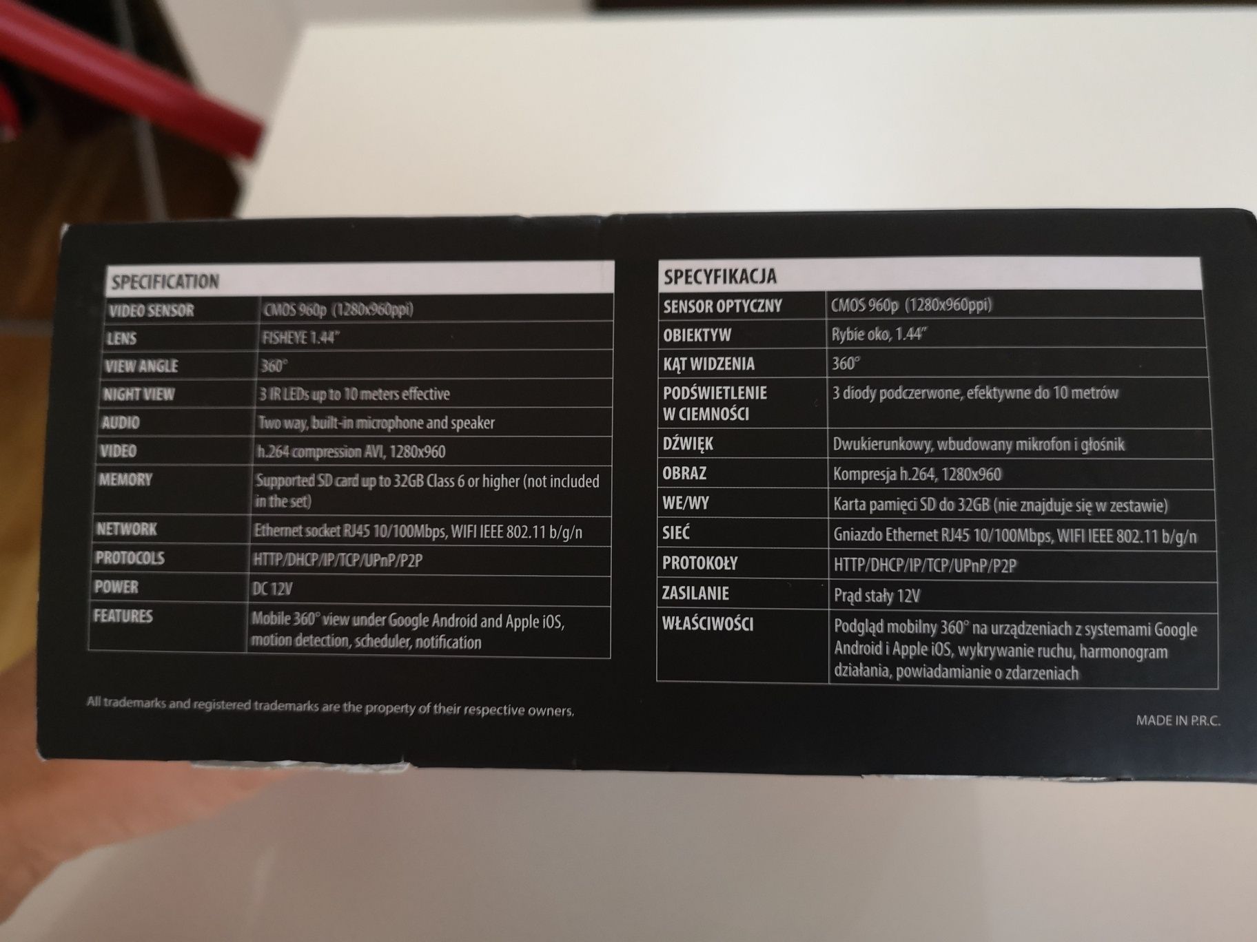 Kamera WiFi 360 OKAZJA!