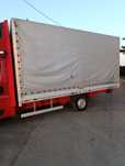 Zabudowa alu,plandeka ,firanka,paka 10 e.palet,master,Ducato,,krypa