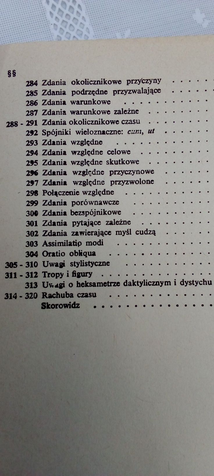 Gramatyka opisowa języka łacińskiego