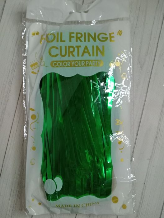 Гірлянда фольга зірки сердце