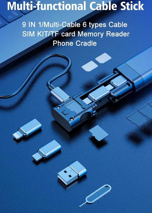 Кабель для зарядки передачи данных Micro SD хаб