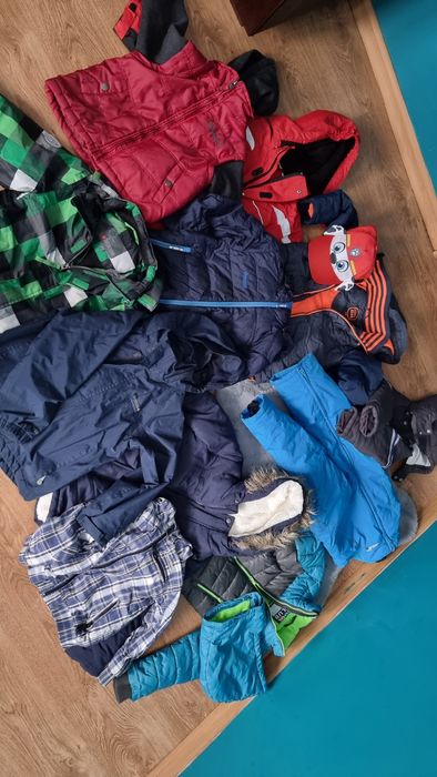 Zestaw kurtek i spodnie