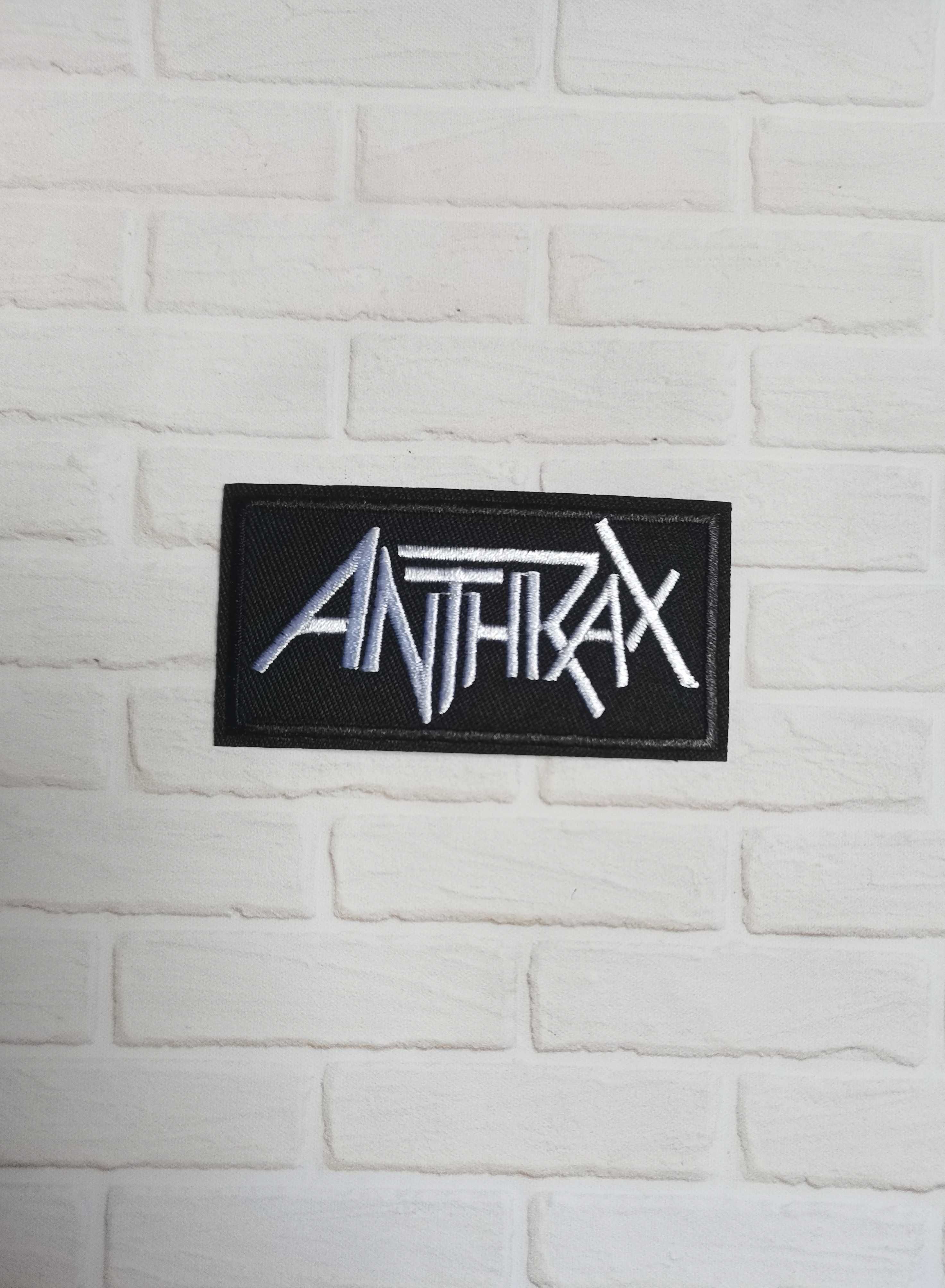 Naszywka, naprasowanka: Anthrax logo (metal)