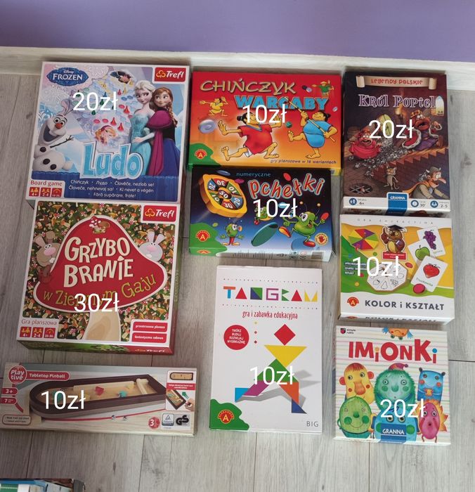 Gry dziecięce i puzzle