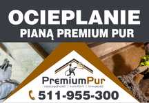 RABAT do -10% "> klasa PREMIUM Ocieplenie ocieplanie piana pianka pur