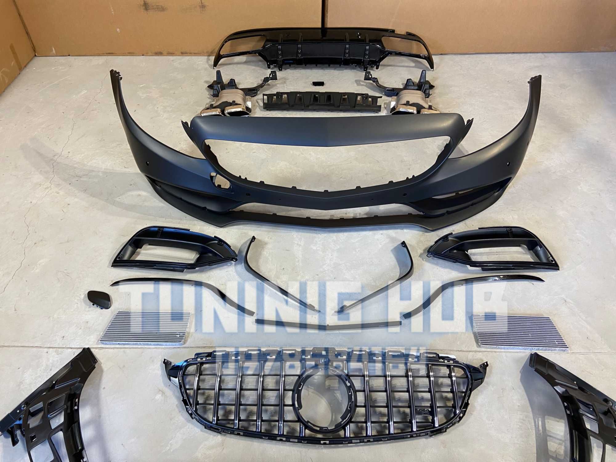 обвес Mercedes C-Class W205 14-18 C63 AMG комплект мерседес амг 205 с