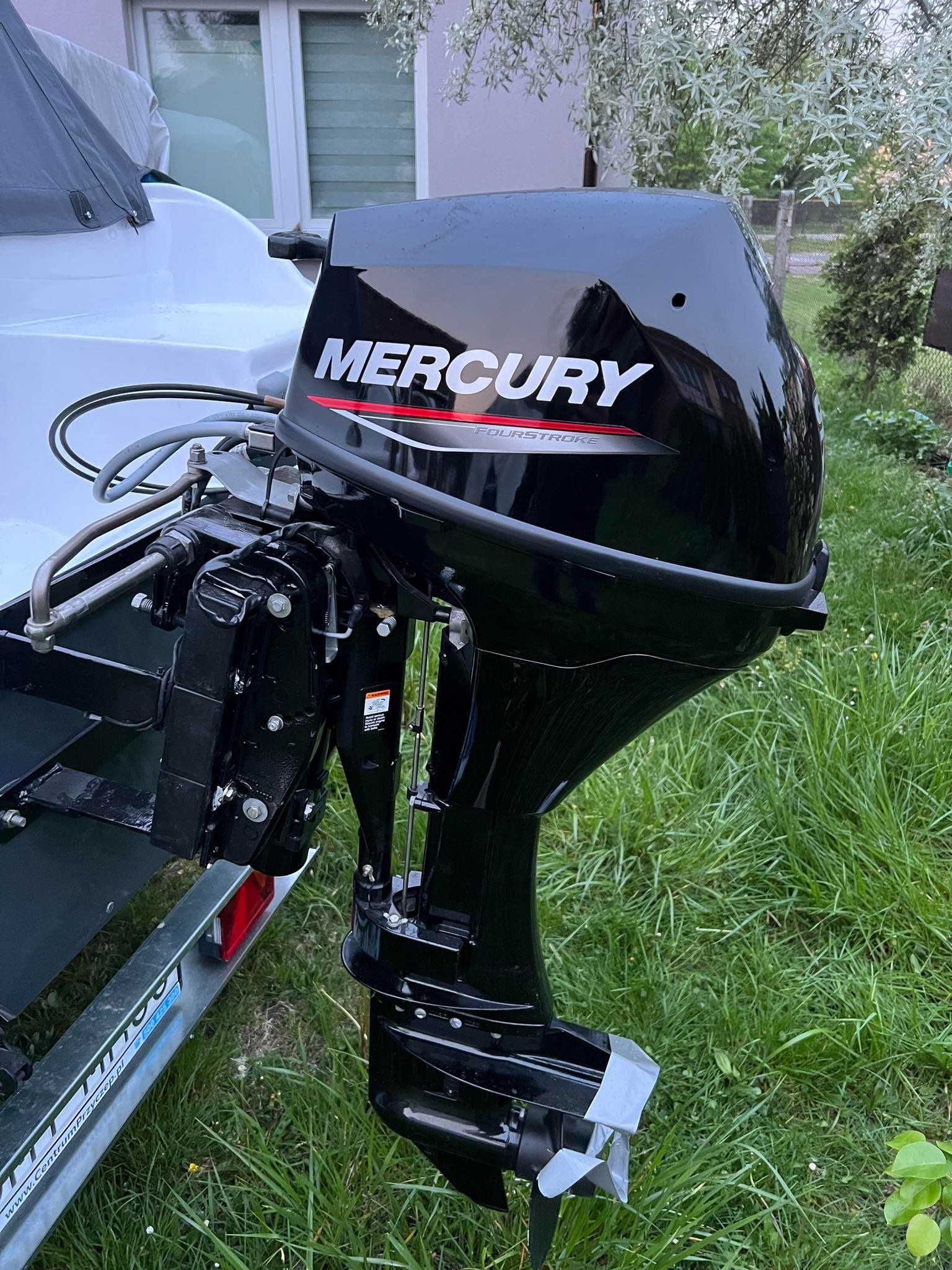 Jacht motorowy z silnikiem i przyczepka - kompletna i nowa - OKAZJA