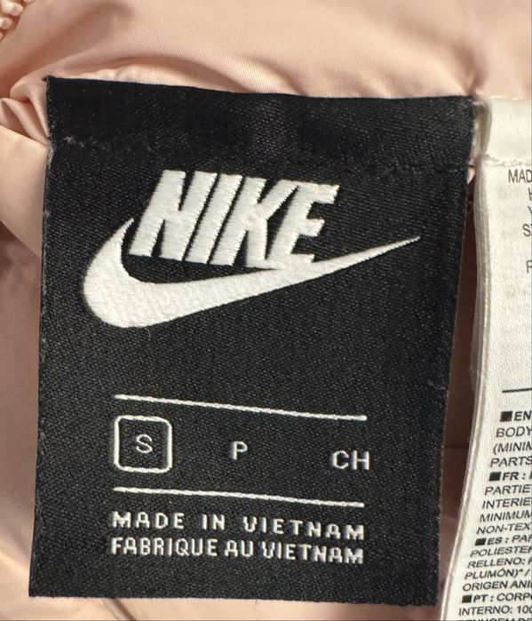 Kurtka Nike rozmiar S, dwustronna, puchowa