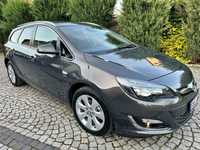 Opel Astra 114TysKm LEDY NAVI Oryginał Lakier Ful Serwis IDEALNY STAN 2xKoła