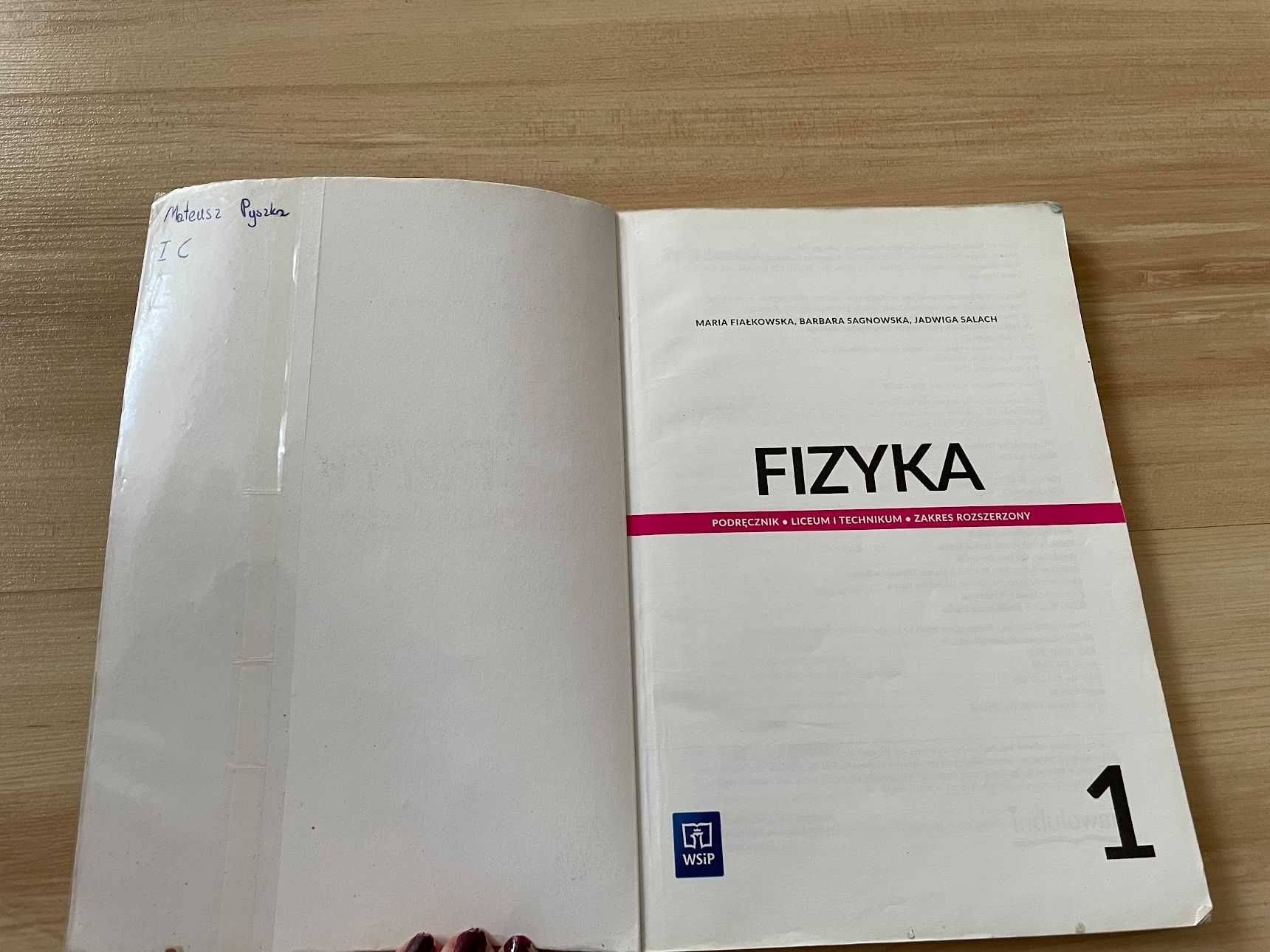 Fizyka 1  - podręcznik zakres rozszerzony - WSIP