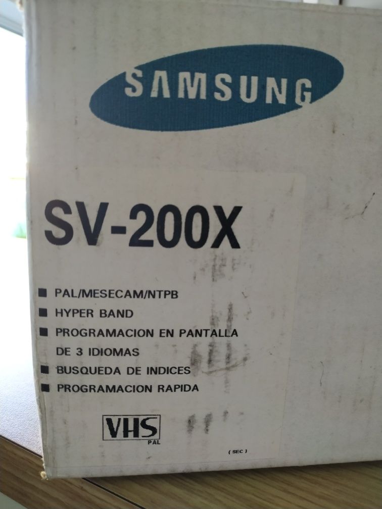 Vídeo gravador Samsung