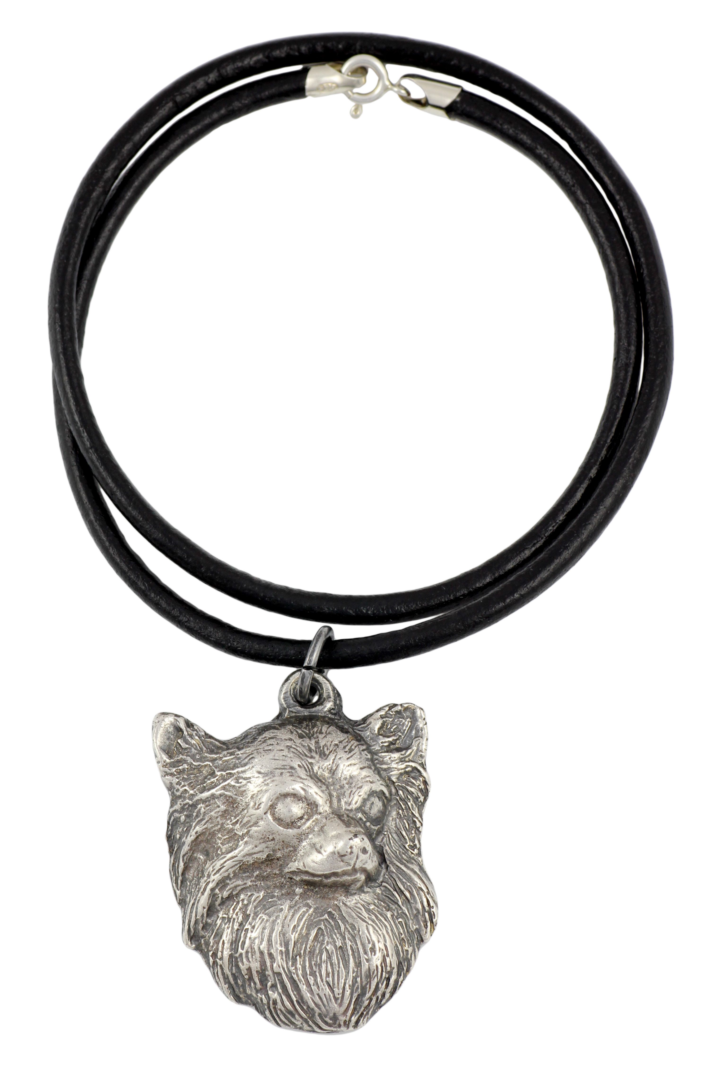 Chihuahua długowłosy naszyjnik w pudełku Art-Dog