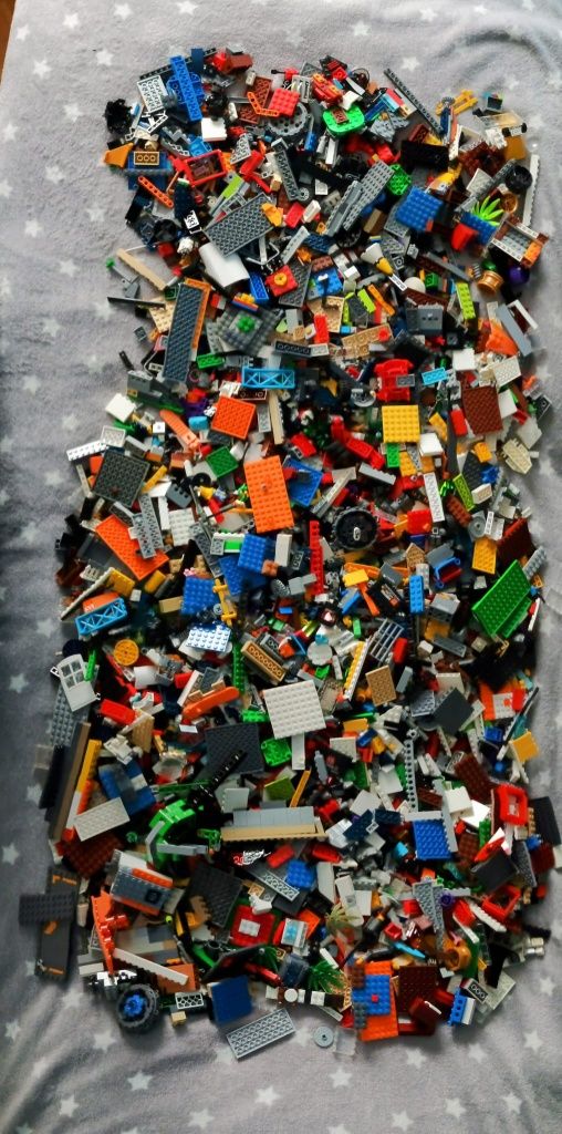 Klocki LEGO na kg, kilogramy razem 9,2kg